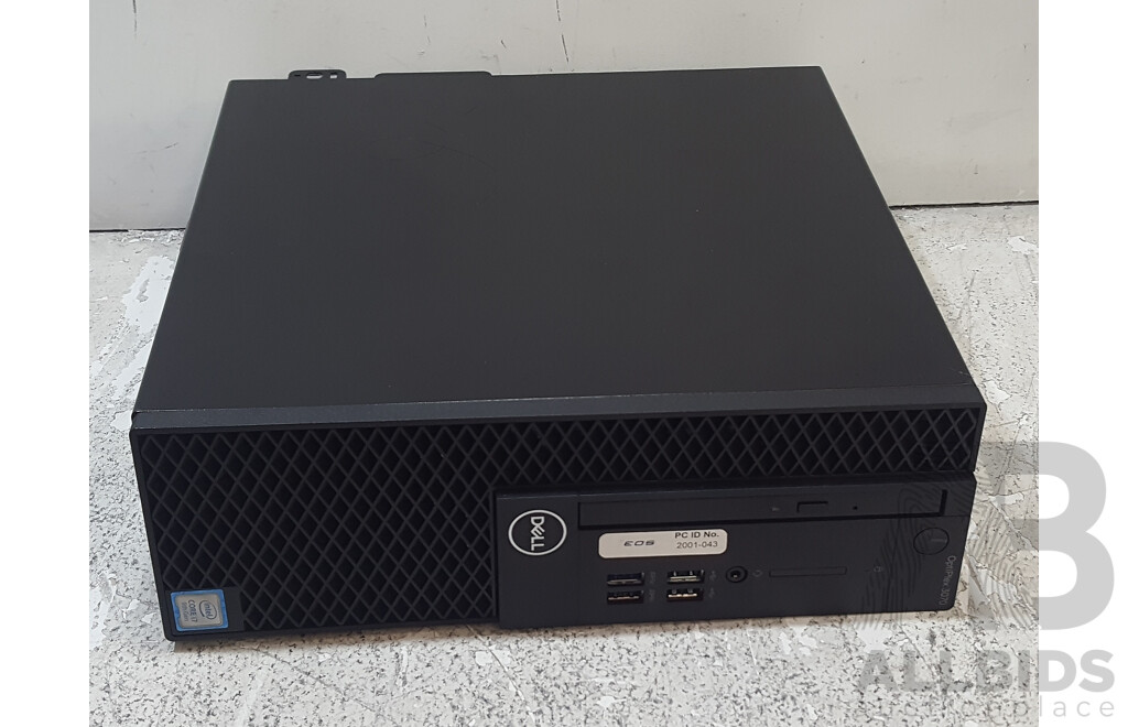 Dell OptiPlex 3070 Intel Core i7 (9700) 3.00GHz-4.70GHz 8-Core CPU Desktop Computer