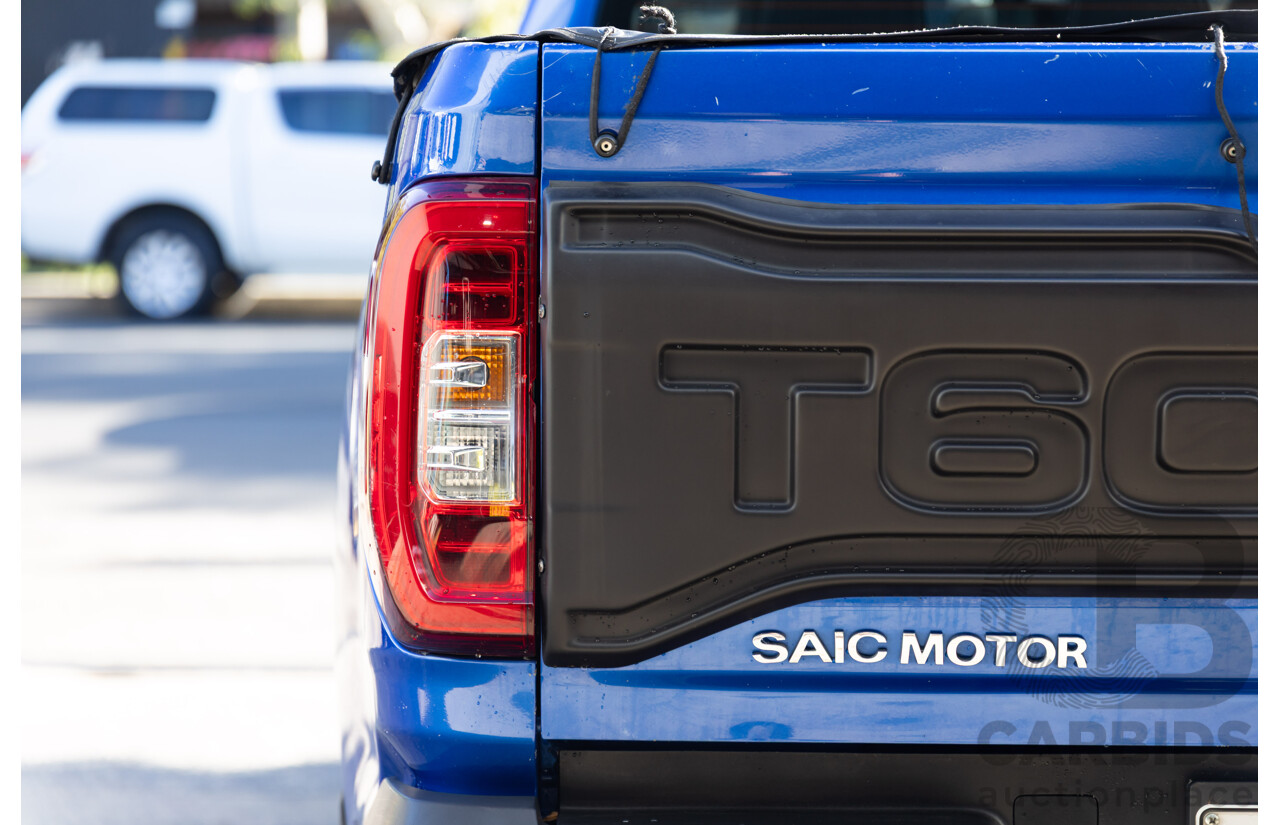 01/2022 Ldv T60 MAX PRO (4x4) 4x4 SK8C Double Cab Utility Blue Turbo Diesel 2.0L