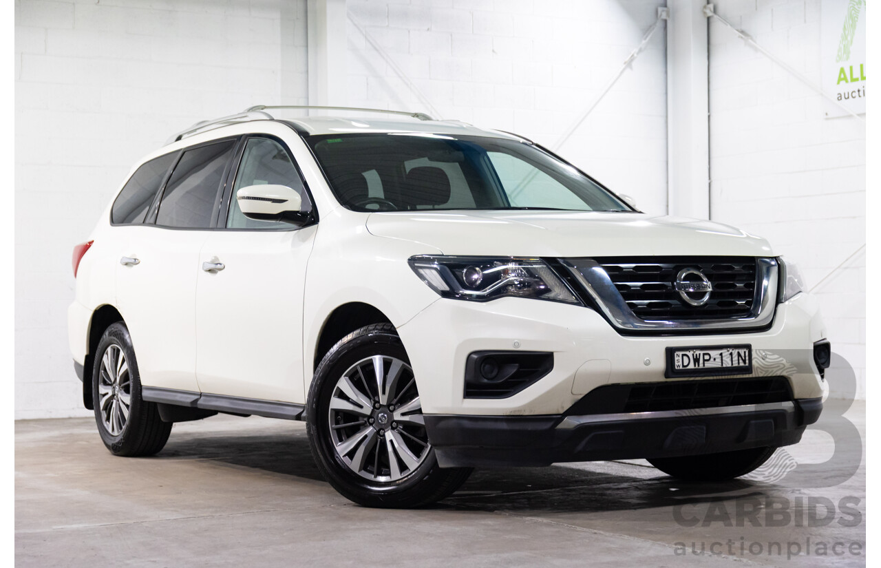 06/2018 Nissan Pathfinder ST (FWD) R52 MY17 Series 2 4d Wagon Crystal White Pearl V6 3.5L