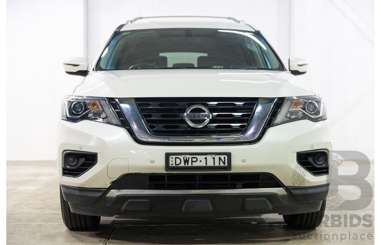 06/2018 Nissan Pathfinder ST (FWD) R52 MY17 Series 2 4d Wagon Crystal White Pearl V6 3.5L