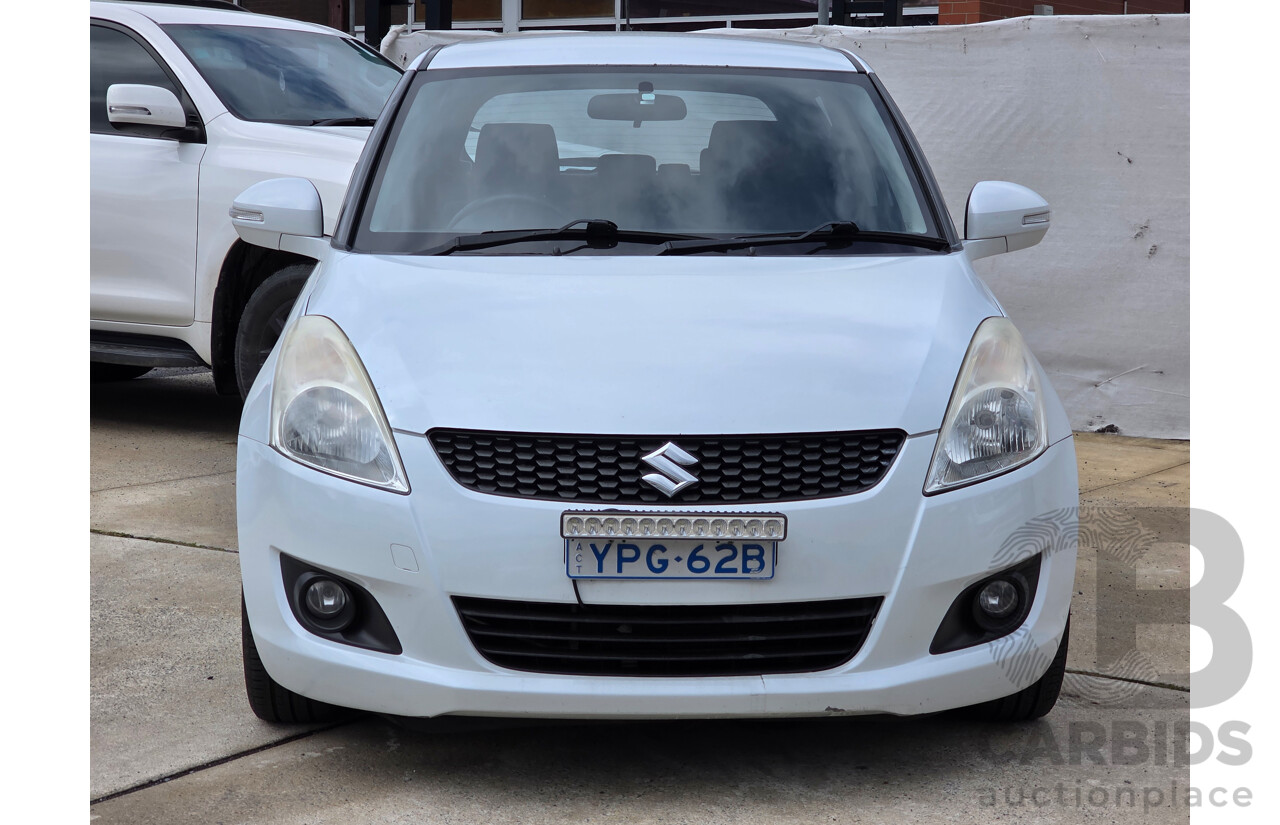 5/2011 Suzuki Swift GLX FZ 5d Hatchback White 1.4L