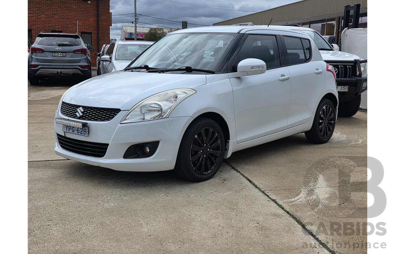 5/2011 Suzuki Swift GLX FZ 5d Hatchback White 1.4L
