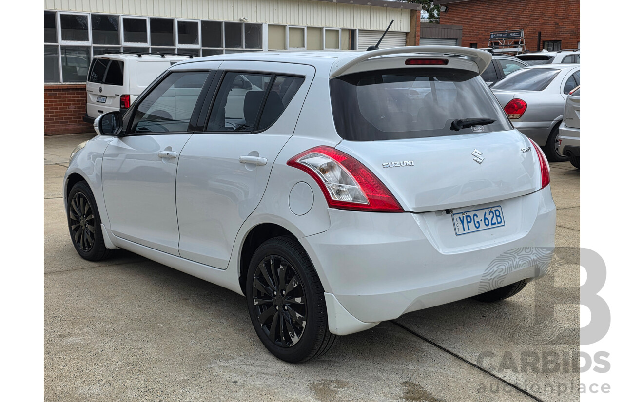 5/2011 Suzuki Swift GLX FZ 5d Hatchback White 1.4L