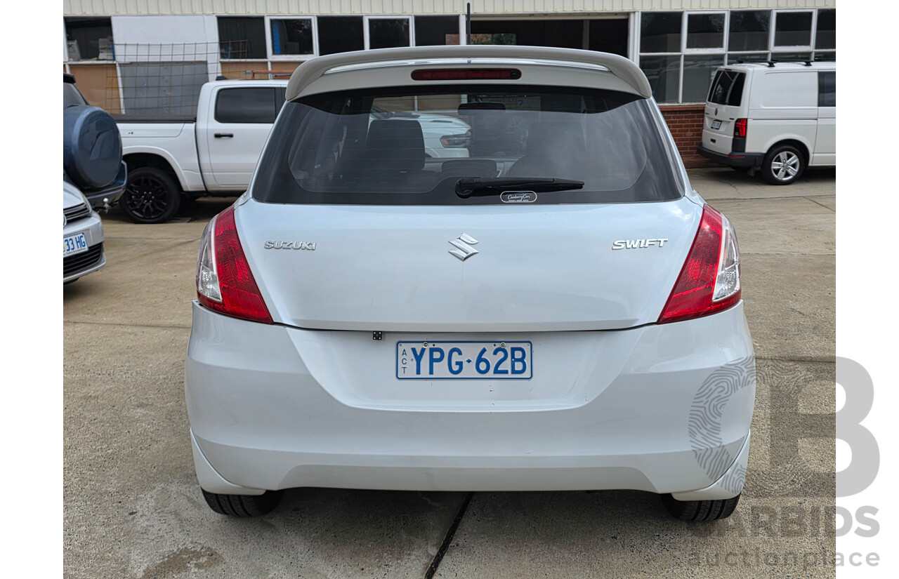 5/2011 Suzuki Swift GLX FZ 5d Hatchback White 1.4L