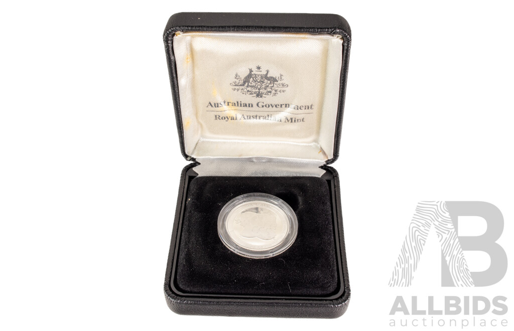 Australian RAM 2010 Silver Proof One Dollar Coin, One Hundred Years of Australian Coinage .999
