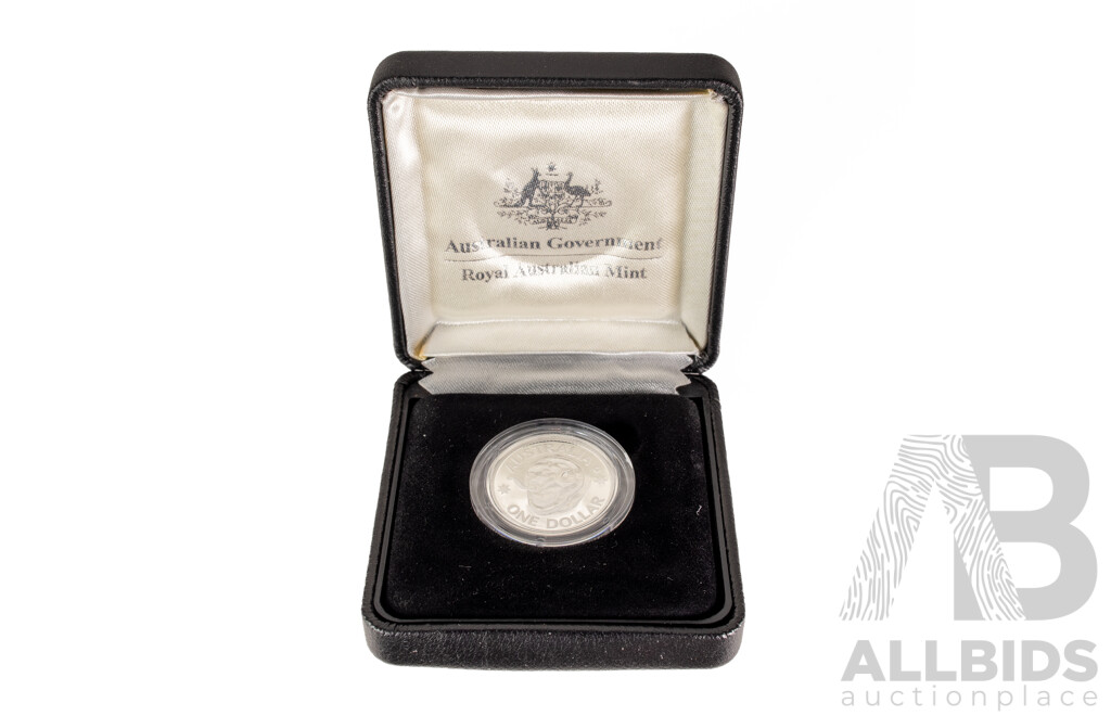 Australian RAM 2011 Silver Proof One Dollar Coin, Ram's Head Dollar .999