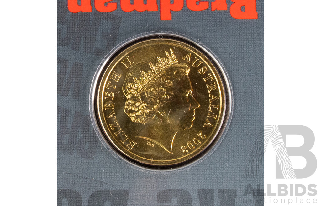 Australian 1996 and 2008 Five Dollar Coins 1996 and 2008
