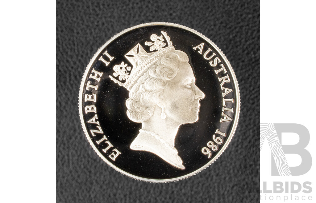 Australian 1986 Silver Ten Dollar Coin, State Series South Australia .925