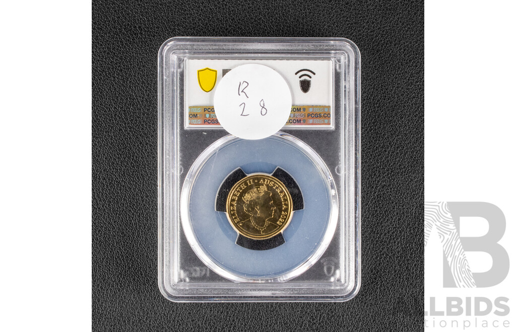 Australian RAM 2022 Two Dollar, Honey Bee, Graded MS66 a/GEM