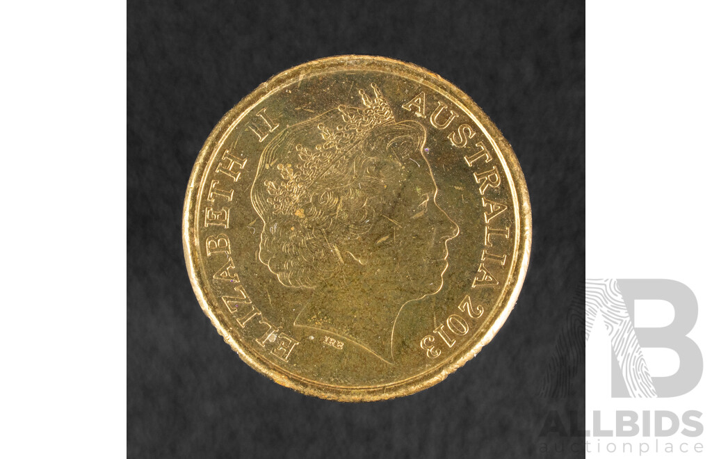 Australian 2013 Two Dollar Coin, 60th Anniversary QE2 Coronation