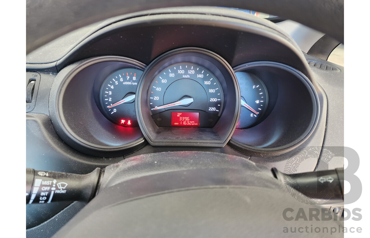 10/2011 Kia RIO S UB 5d Hatchback Blue 1.4L