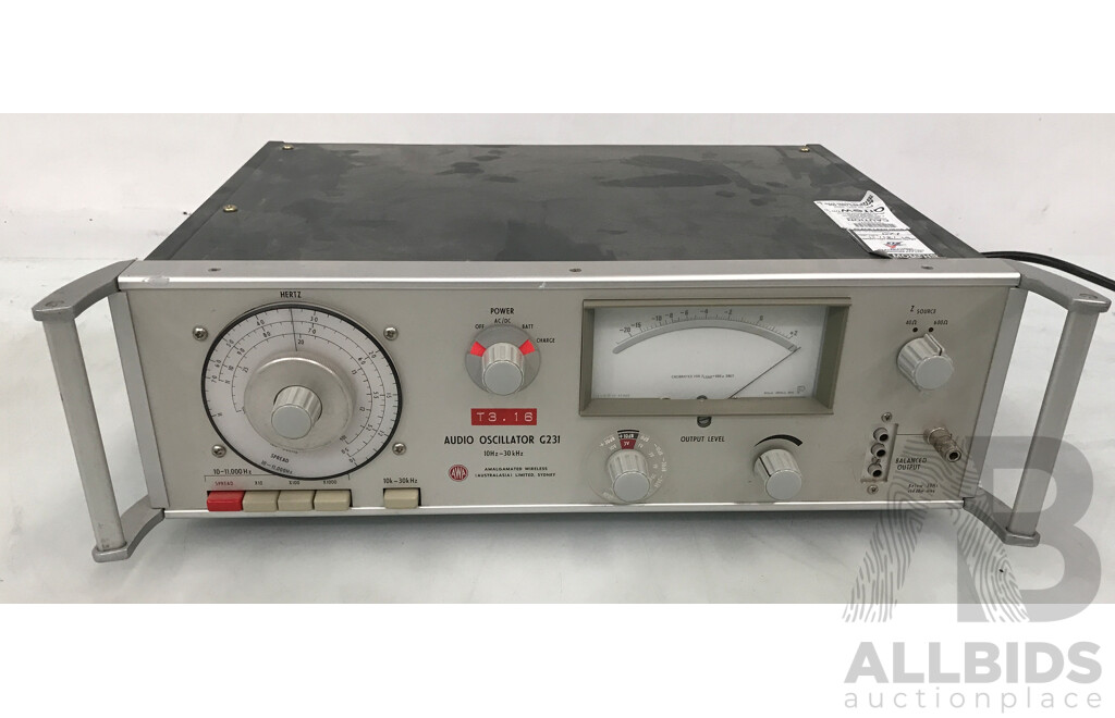 AWA (G231) Audio Oscillator