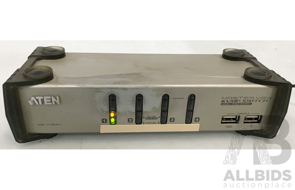 ATEN (CS1734A) 4 Port USB KVMP Switch