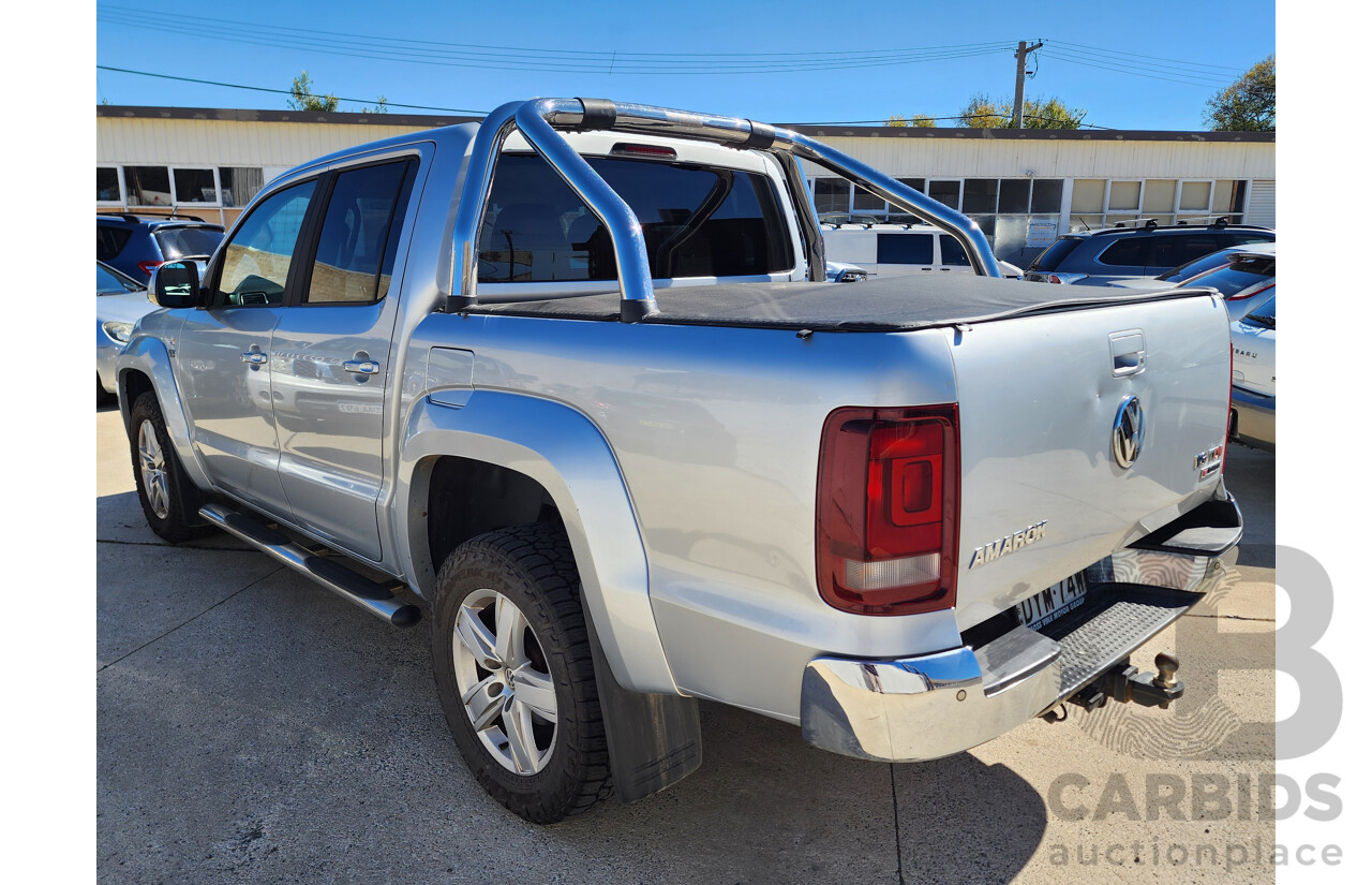 9/2018 Volkswagen Amarok TDI 550 Highline MY18 Dual Cab Utility Silver 3.0L