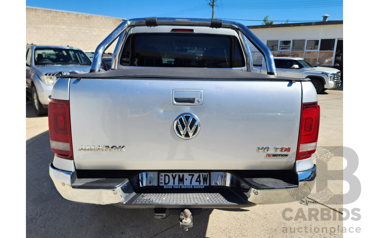 9/2018 Volkswagen Amarok TDI 550 Highline MY18 Dual Cab Utility Silver 3.0L
