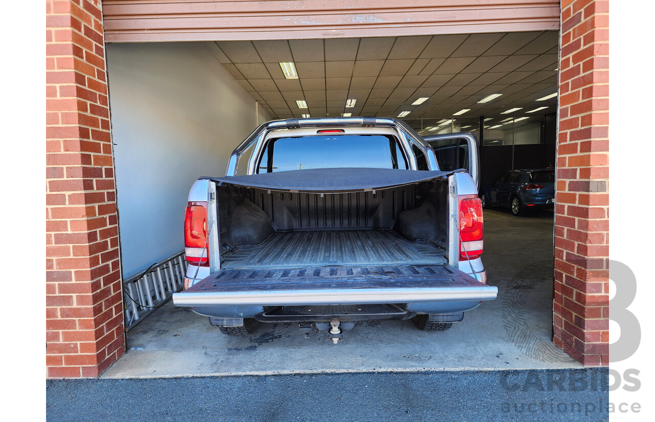 9/2018 Volkswagen Amarok TDI 550 Highline MY18 Dual Cab Utility Silver 3.0L