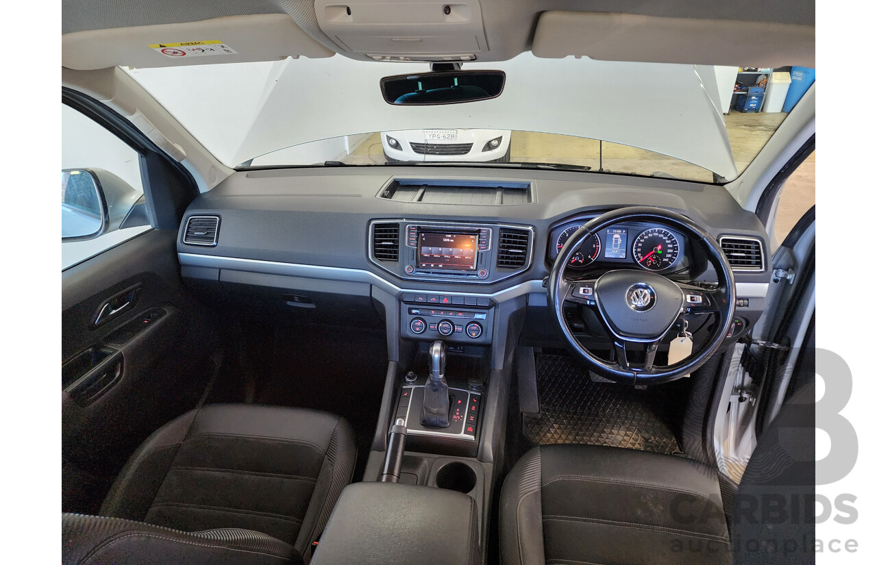 9/2018 Volkswagen Amarok TDI 550 Highline MY18 Dual Cab Utility Silver 3.0L