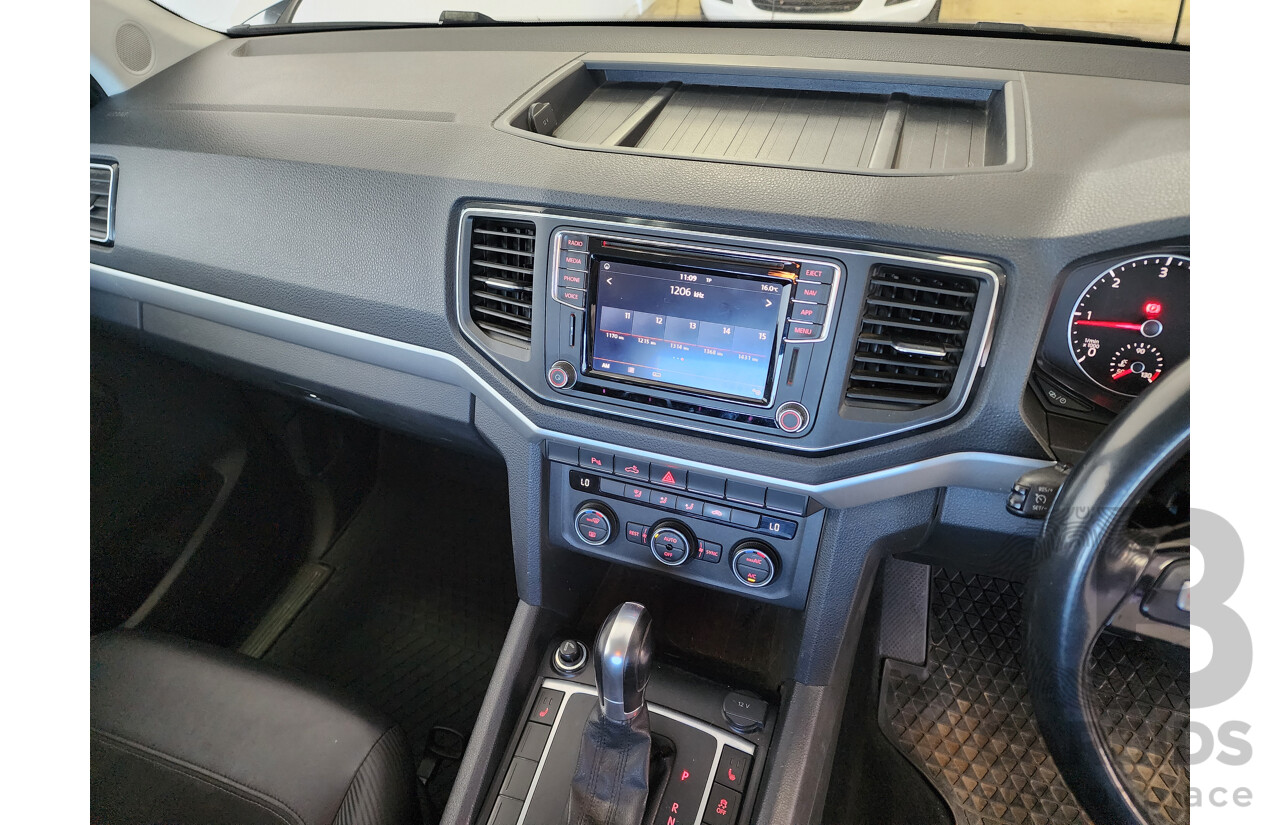 9/2018 Volkswagen Amarok TDI 550 Highline MY18 Dual Cab Utility Silver 3.0L