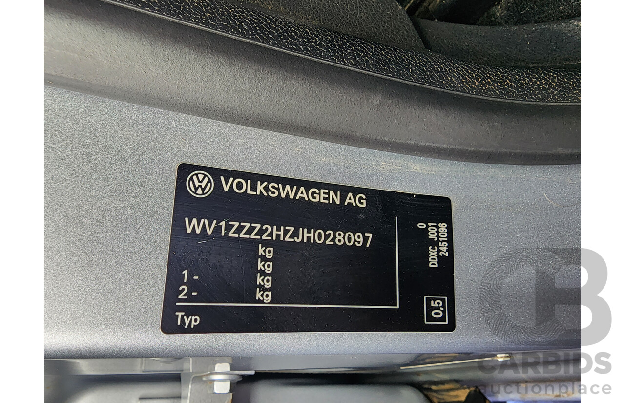 9/2018 Volkswagen Amarok TDI 550 Highline MY18 Dual Cab Utility Silver 3.0L
