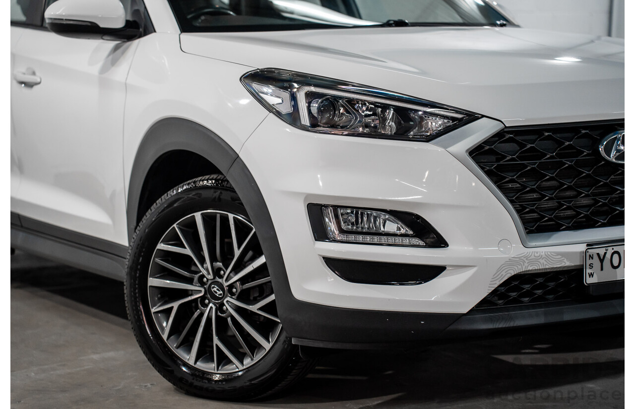 12/2020 Hyundai Tucson Active X (FWD) TL4 MY21 4d Wagon Pure White 2.0L