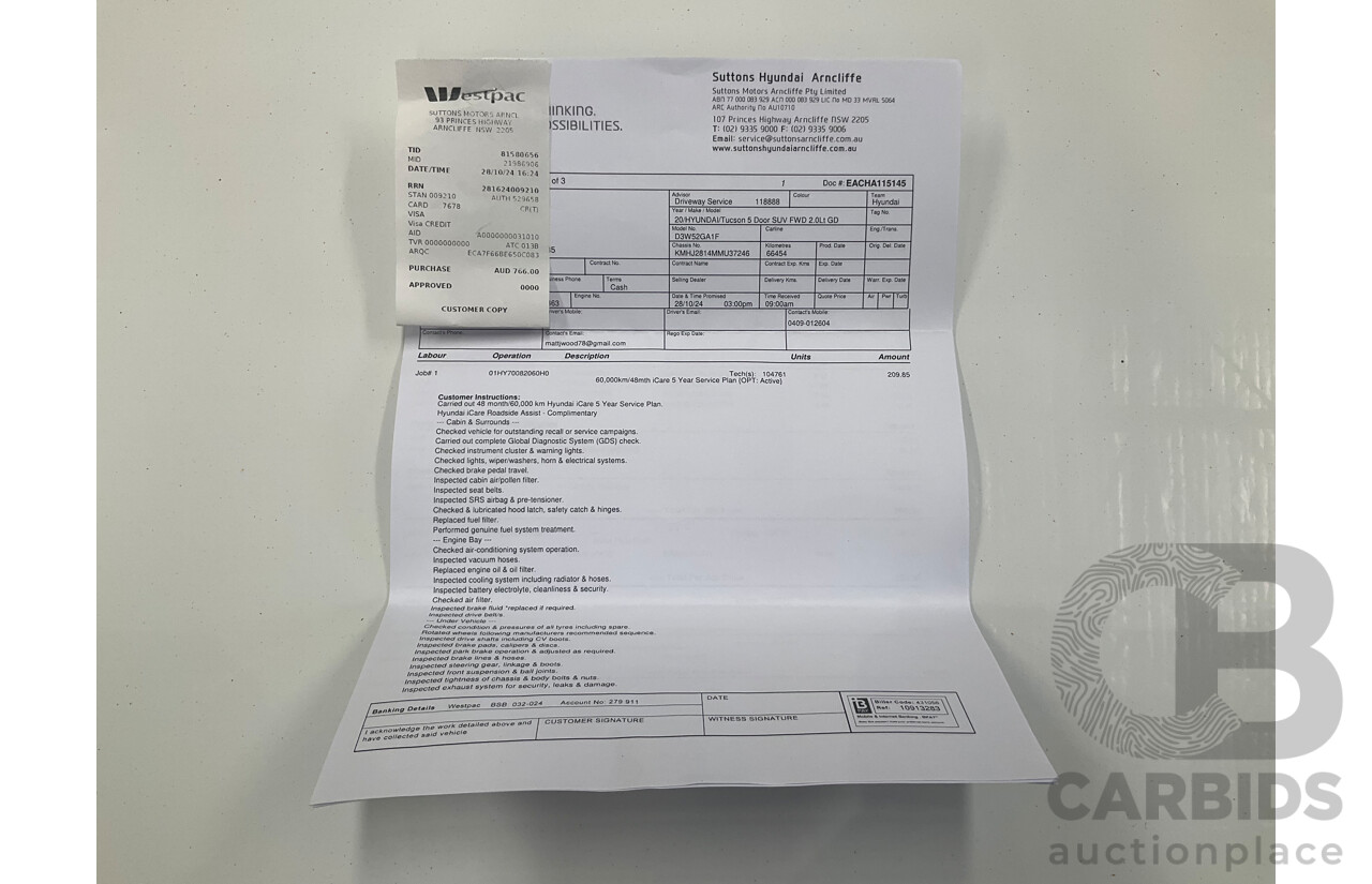 12/2020 Hyundai Tucson Active X (FWD) TL4 MY21 4d Wagon Pure White 2.0L