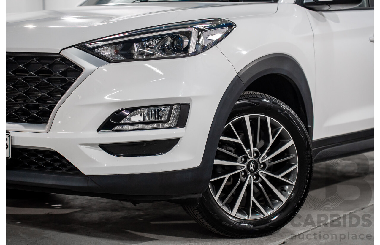 12/2020 Hyundai Tucson Active X (FWD) TL4 MY21 4d Wagon Pure White 2.0L