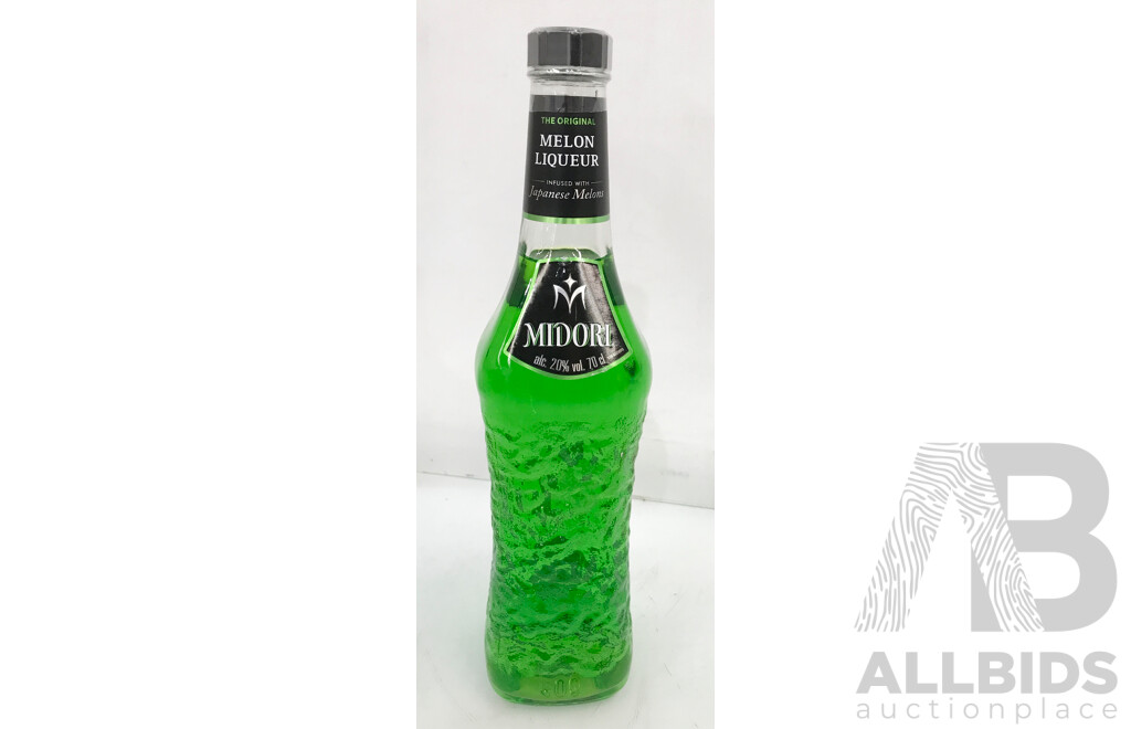 700mL Bottle of Midori Melon Liqueur