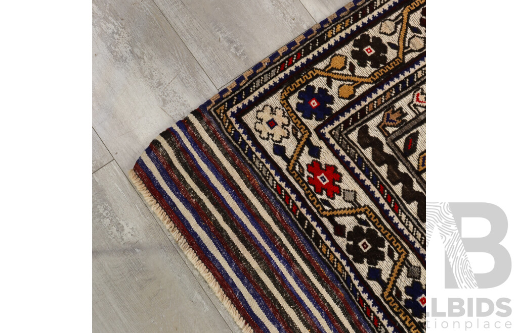 Hand Knotted Kazak Tribal Rug