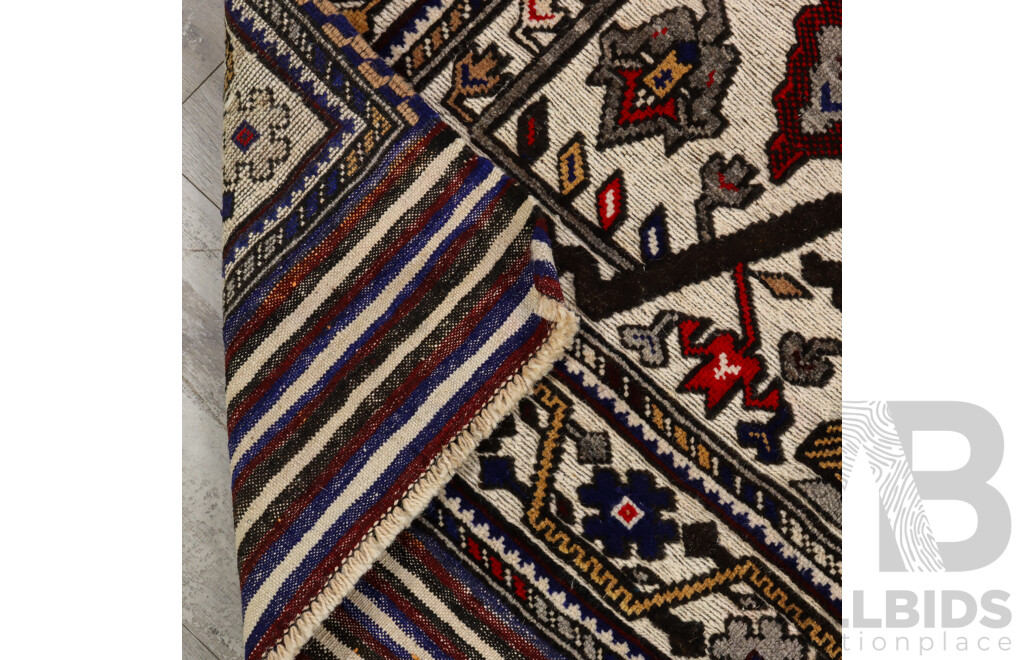 Hand Knotted Kazak Tribal Rug