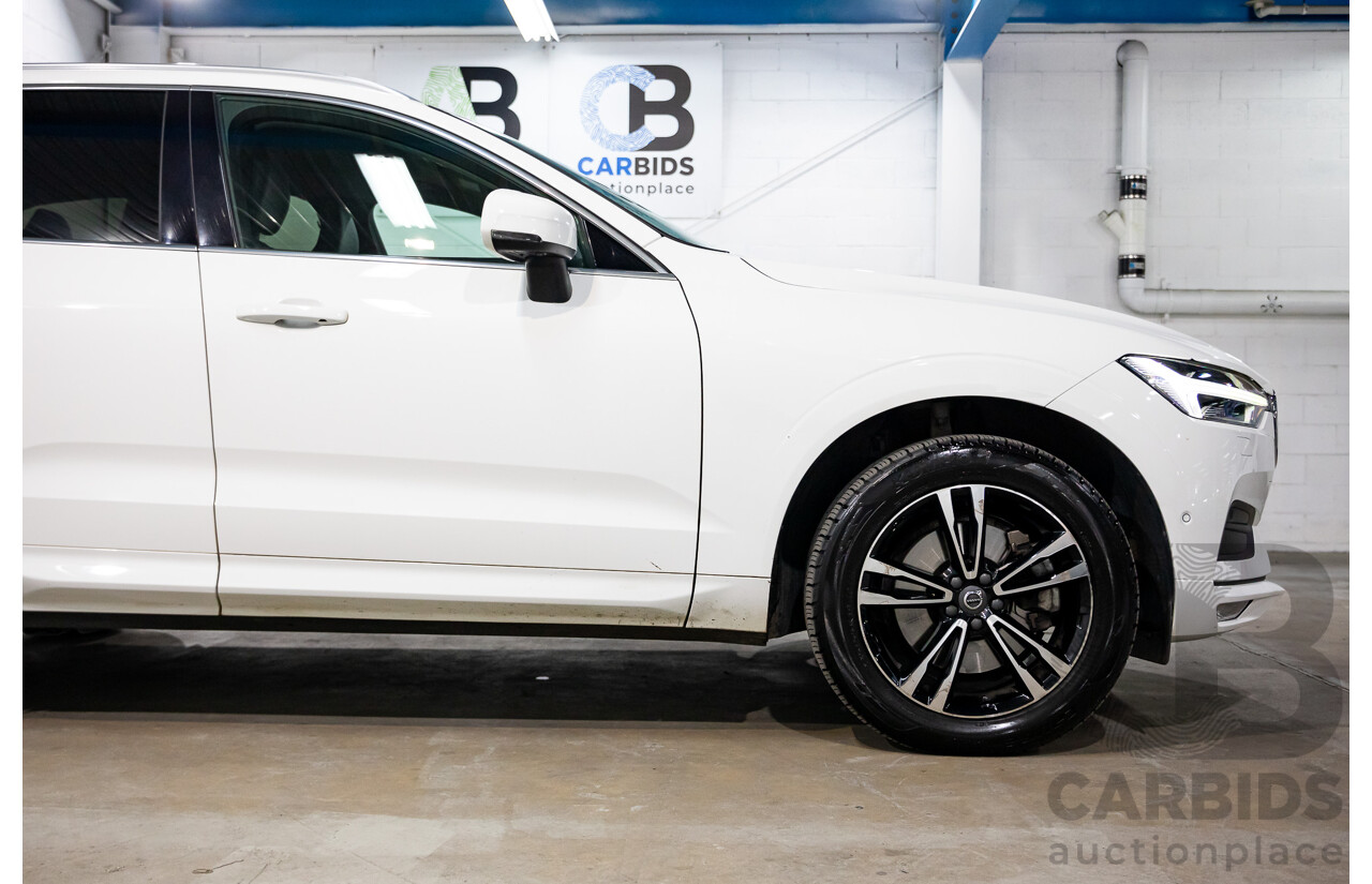 06/2018 Volvo XC60 D4 Momentum (AWD) 246 MY19 4d Wagon Ice White Turbo Diesel 2.0L