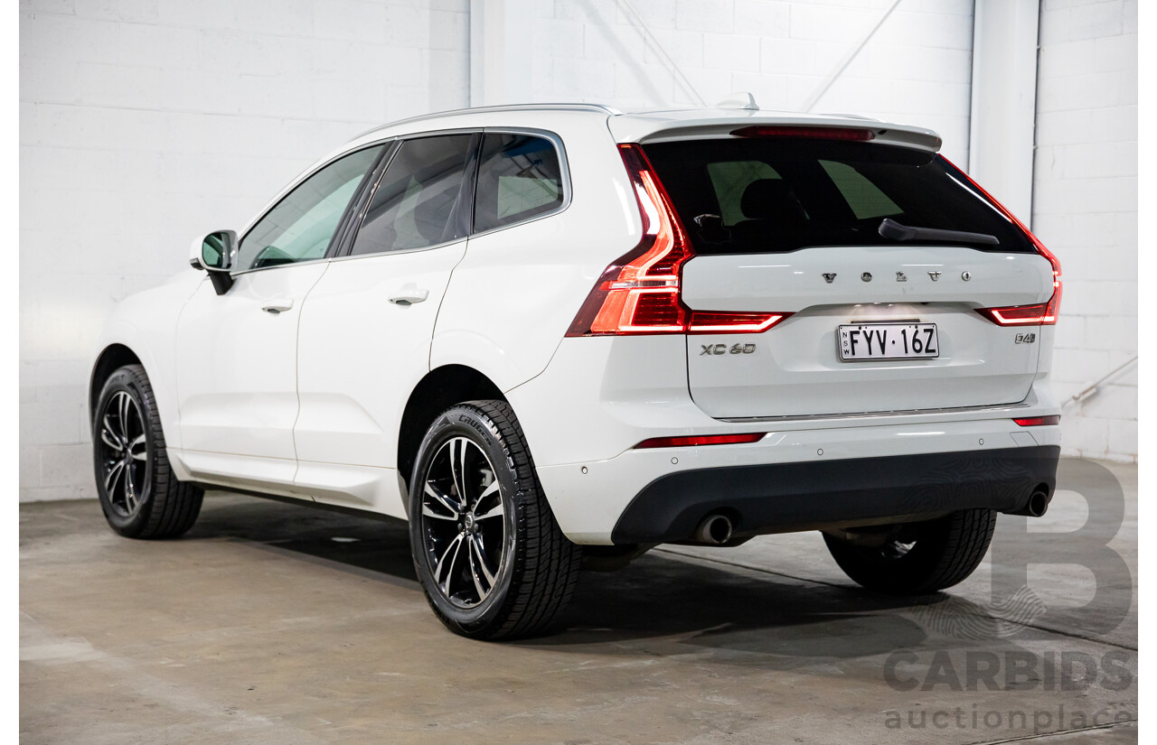 06/2018 Volvo XC60 D4 Momentum (AWD) 246 MY19 4d Wagon Ice White Turbo Diesel 2.0L