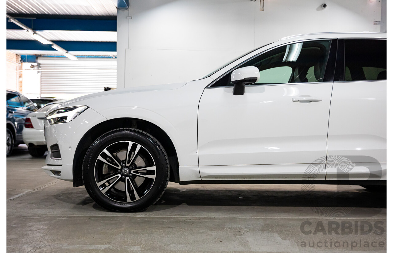 06/2018 Volvo XC60 D4 Momentum (AWD) 246 MY19 4d Wagon Ice White Turbo Diesel 2.0L