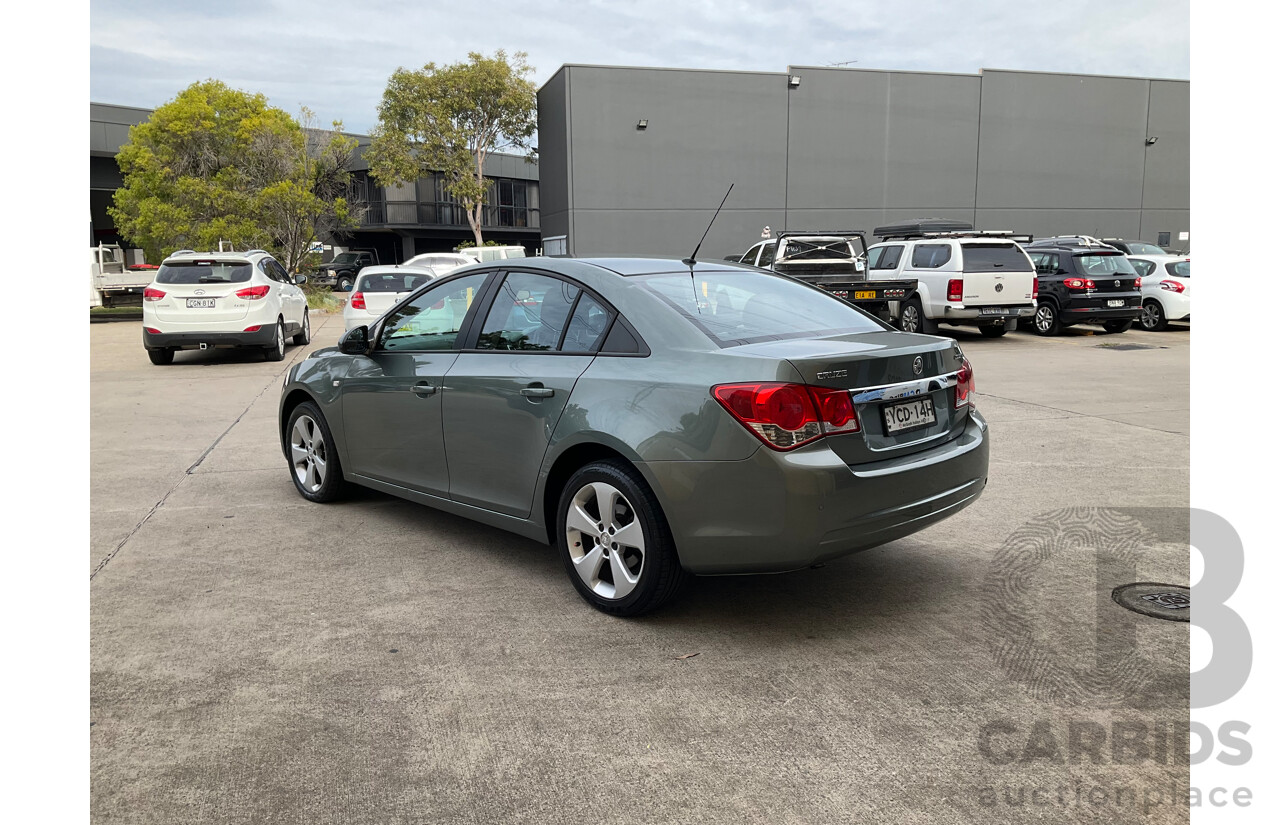 11/2014 Holden Cruze Z-Series JH MY14 4d Sedan Grey 1.8L