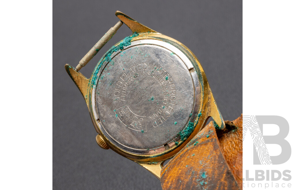 Vintage Anker 21 Rubies German Mechanical Watch