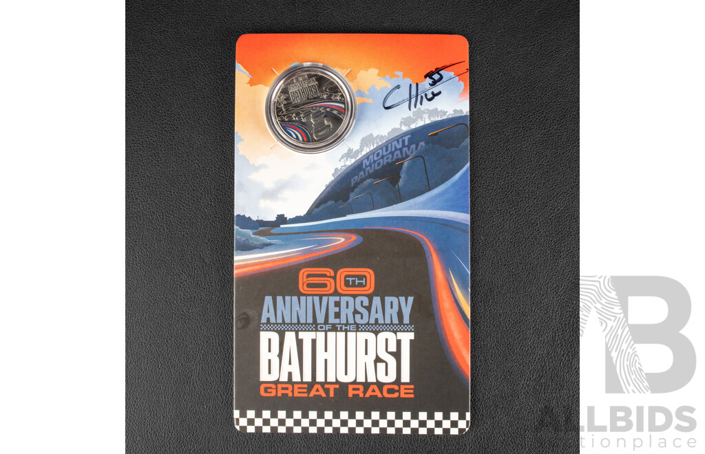 Royal Australian Mint 2025 Fifty Cent, 60th Anniversary of the Bathurst Great Race Signed by Cameron Hill