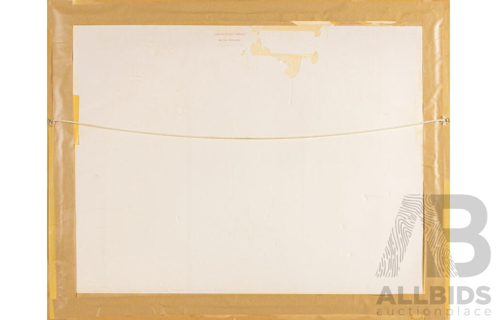 Eric Osberg, (20th Century, Active c1990s), Golden Hour (1995), Original Watercolour, 58H x 73W cm (frame)