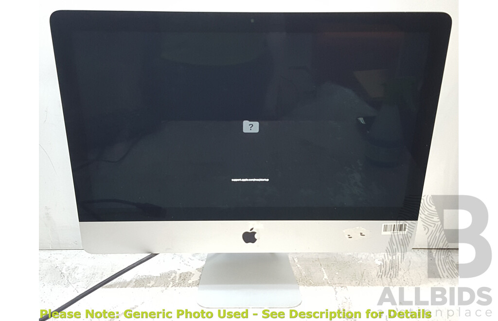 Apple (A1418) Intel Core i5 (7500) 3.40GHz-3.80GHz 4-Core CPU 21.5-Inch