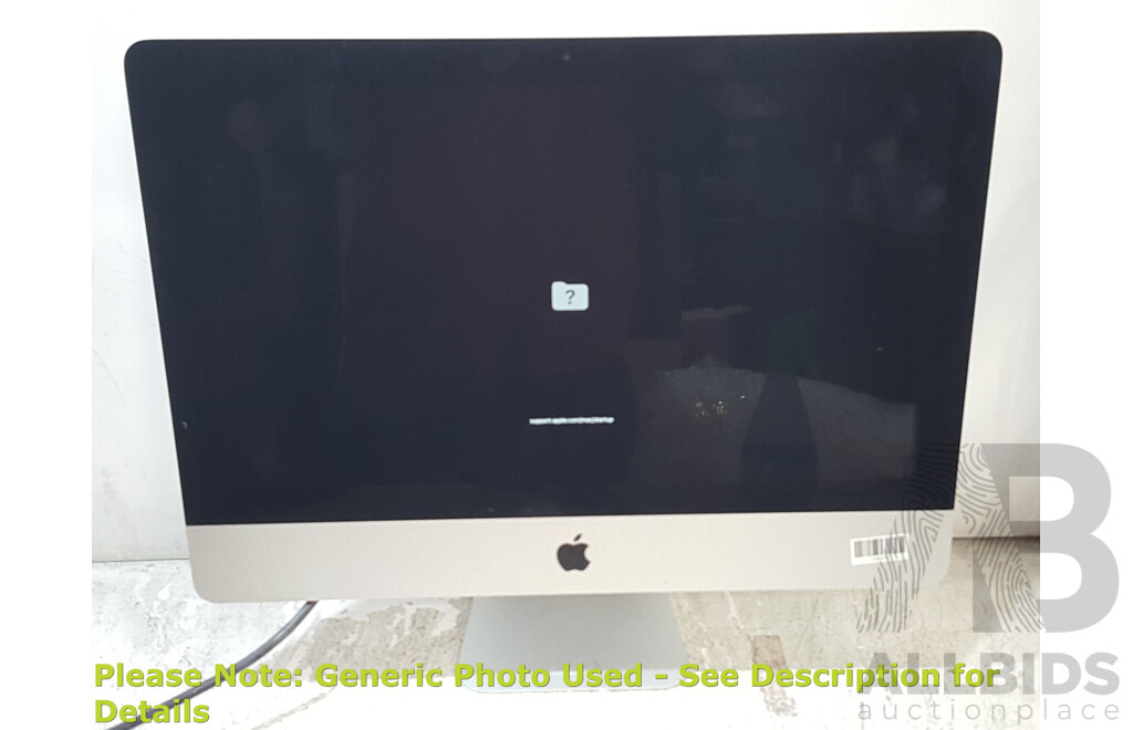 Apple (A1418) Intel Core i5 (7400) 3.00GHz-3.50GHz 4-Core CPU 21.5-Inch