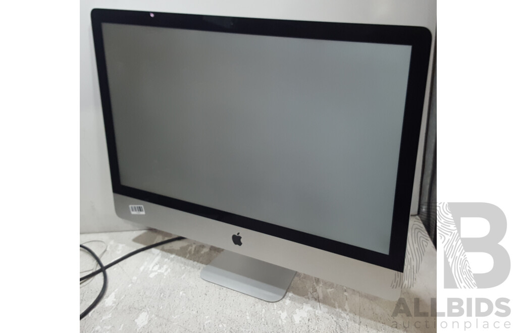 Apple (A1419) Intel Core i7 (3770) 3.40GHz-3.90GHz 4-Core CPU 27-Inch iMac (Late-2012)