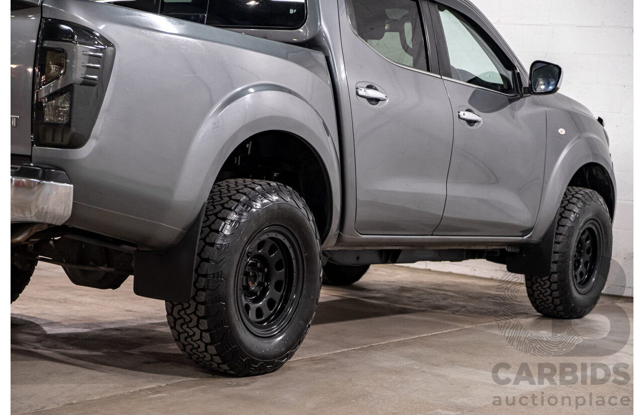 04/2017 Nissan Navara ST (4x4) D23 Series II Dual Cab Utility Grey Turbo Diesel 2.3L