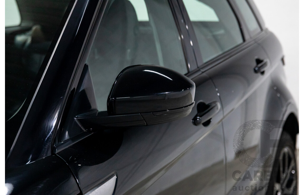 3/2018 Land Rover Range Rover Evoque TD4 150 SE (AWD) L538 MY16 4d Wagon Santorini Black Metallic Turbo Diesel 2.0L