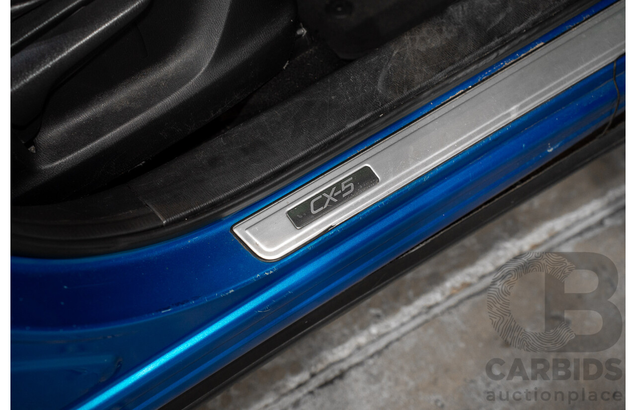 05/2012 Mazda Cx-5 Maxx Sport (FWD) 4d Wagon Blue 2.0L