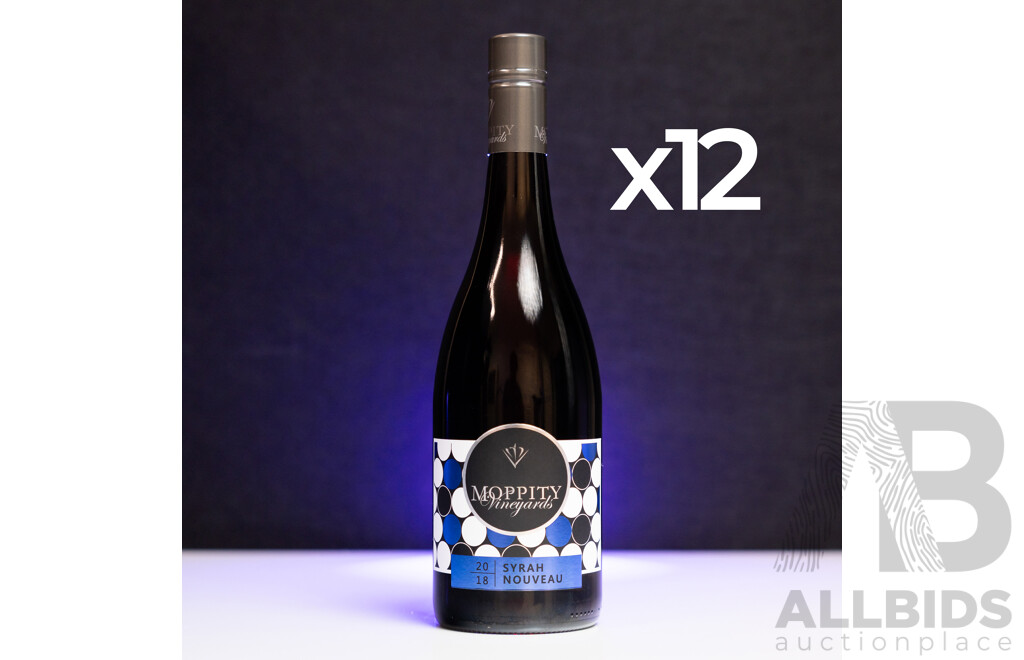 Moppity CRAFTED Shiraz Nouveau 2018 750ml - Case of 12 Bottles