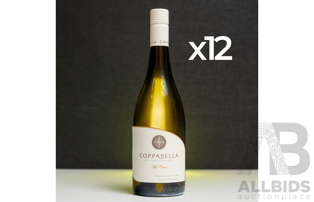 Coppabella Crest Chardonnay 2018 750ml - Case of 12 Bottles