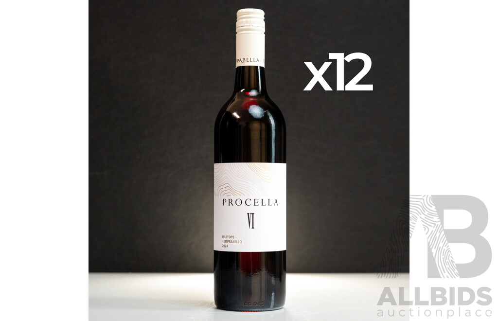 Coppabella Procella Tempranillo 2024 750ml - Case of 12 Bottles