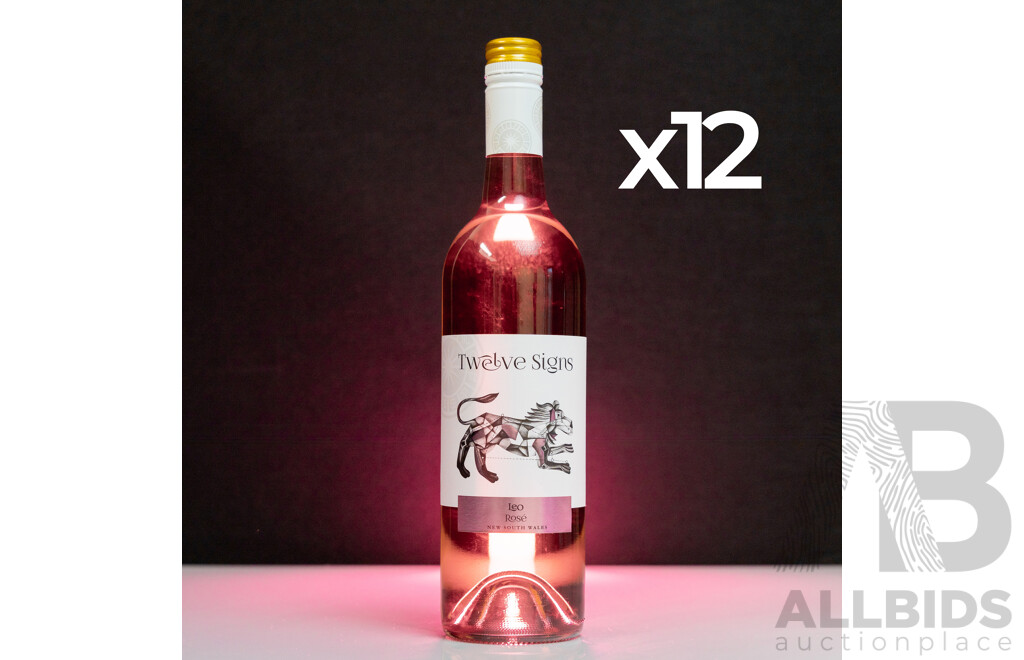 Twelve Signs Rose 2023 750ml - Case of 12 Bottles