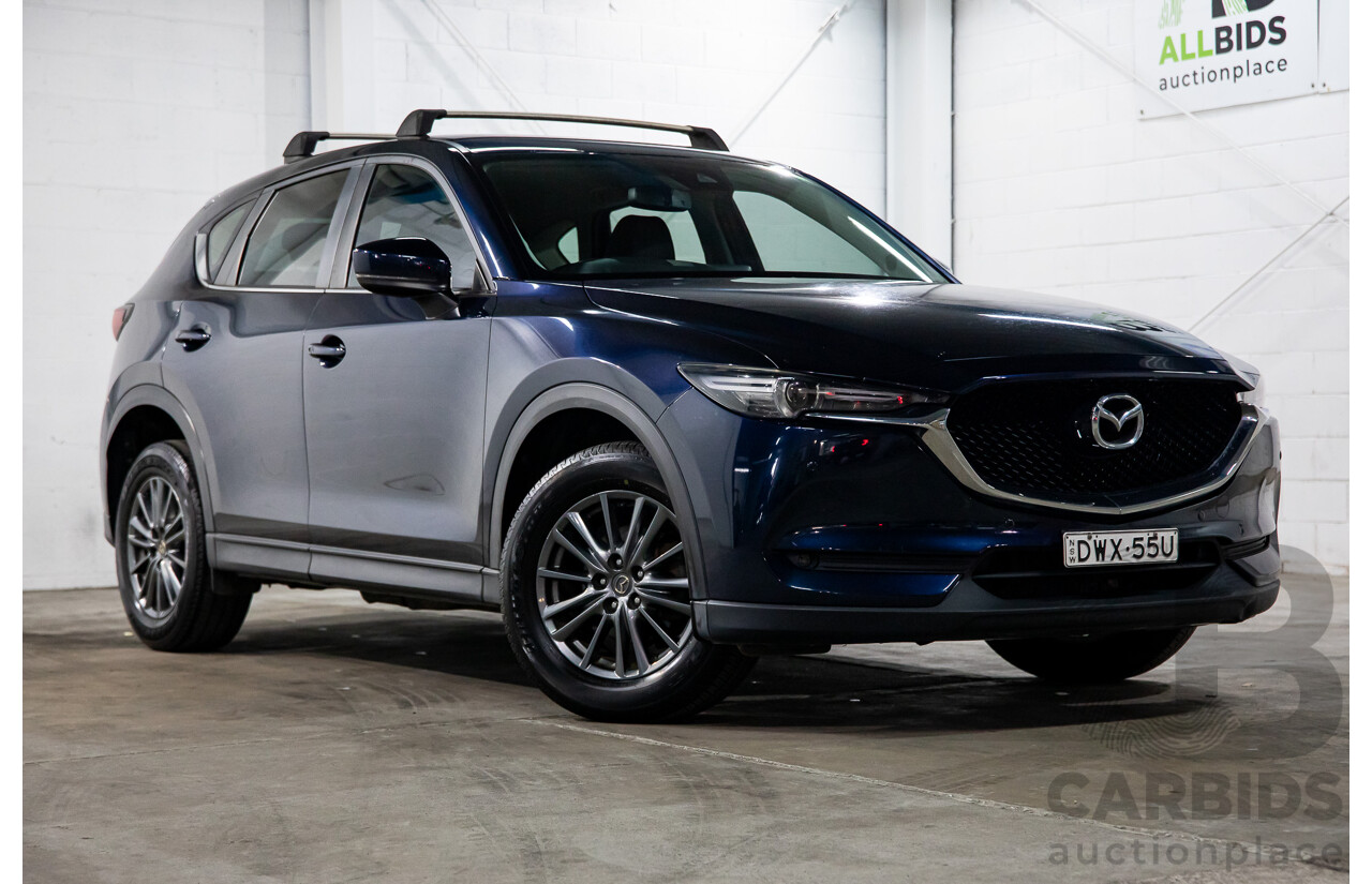 05/2018 Mazda CX-5 Touring (AWD) MY18 (KF Series 2) 4d Wagon Blue 2.5L