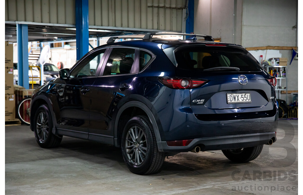 05/2018 Mazda CX-5 Touring (AWD) MY18 (KF Series 2) 4d Wagon Blue 2.5L
