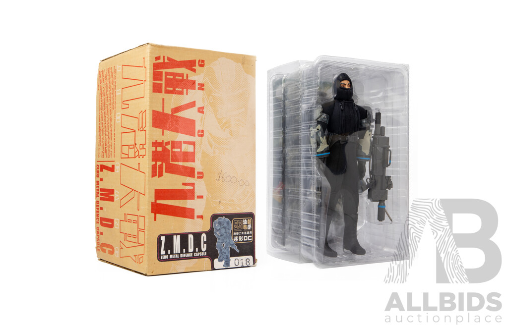 Zero Metal Defense Capsule 1/6 Scale Ninja Figure in Box