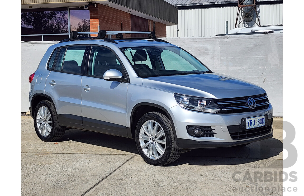 7/2013 Volkswagen Tiguan 132 TSI 5NC MY14 4d Wagon Silver 2.0L